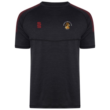 Dual Gym T-shirt : Black Melange