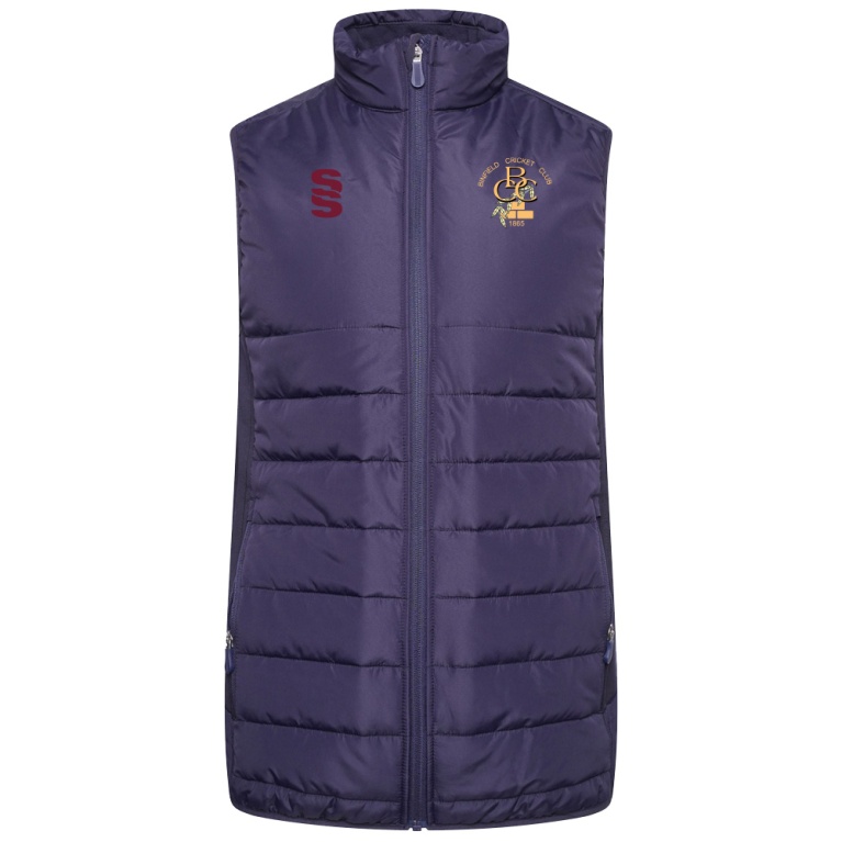 Binfield CC ACTIVE GILET - NAVY
