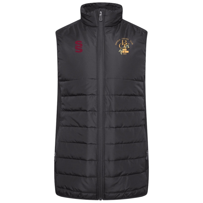 Binfield CC ACTIVE GILET - BLACK