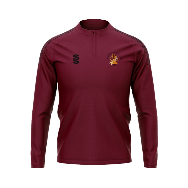 Elite 1/4 Zip Performance Top - Mens - Maroon