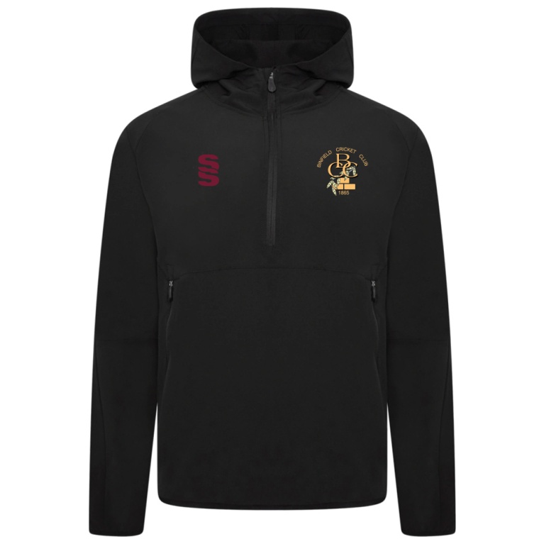 Binfield CC Dual Elite 1/4 Zip Hoody / Rain Jacket